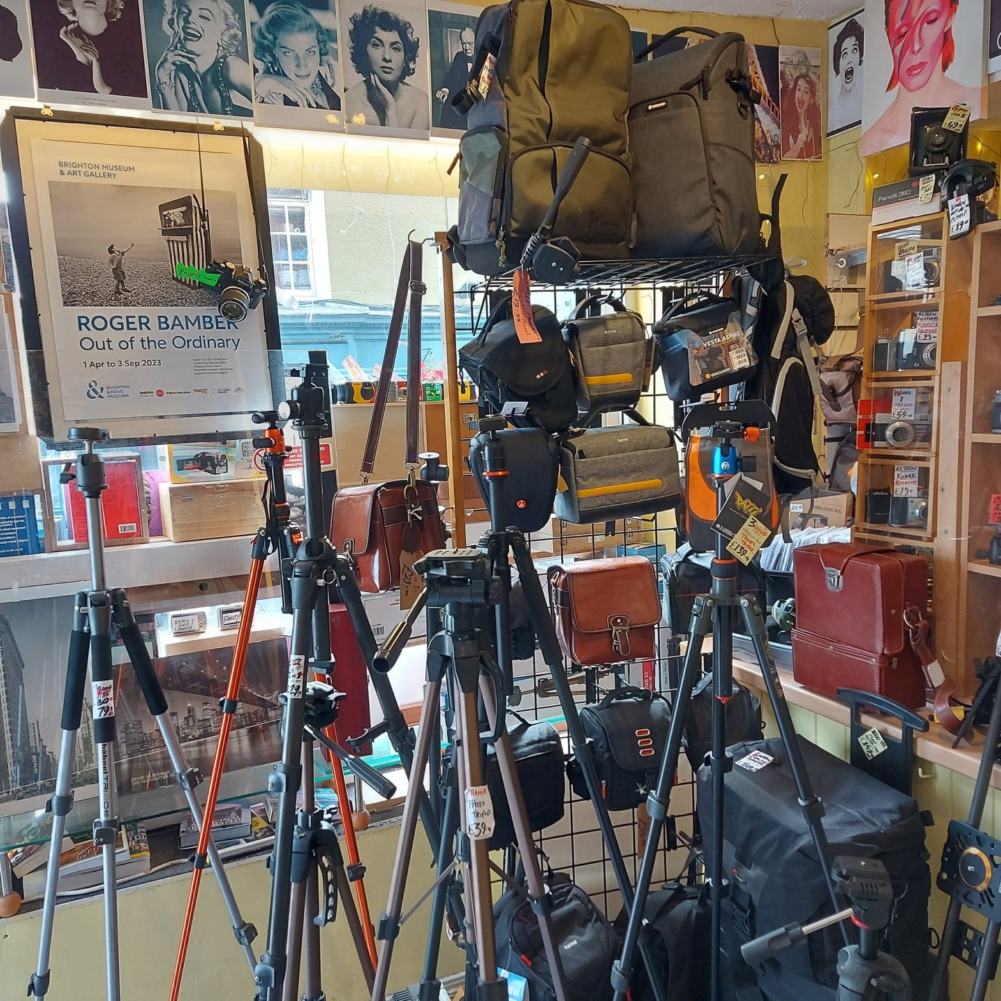 Camera Bags and Tripods