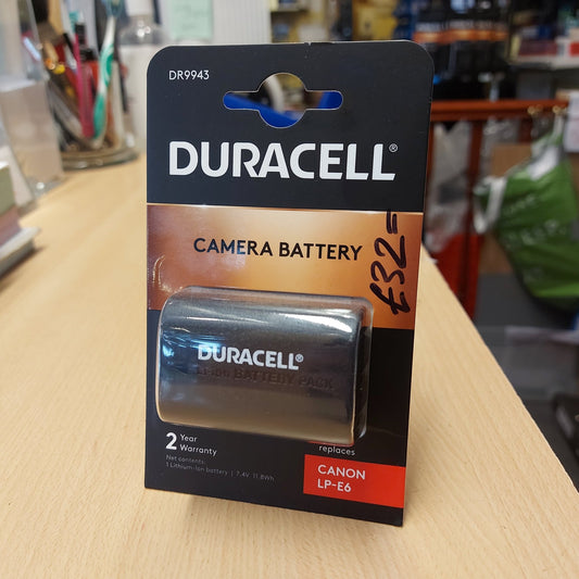 Canon fit - Duracell LP-E6