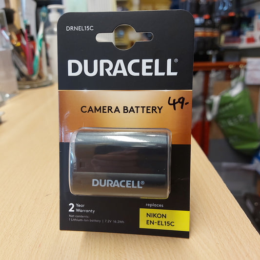 Nikon fit - Duracell EN-EL15c