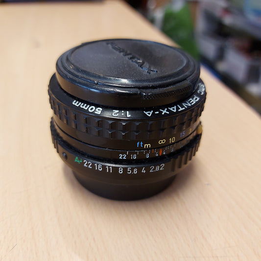 Pentax 50mm f/2.0 PK-A Prime Lens