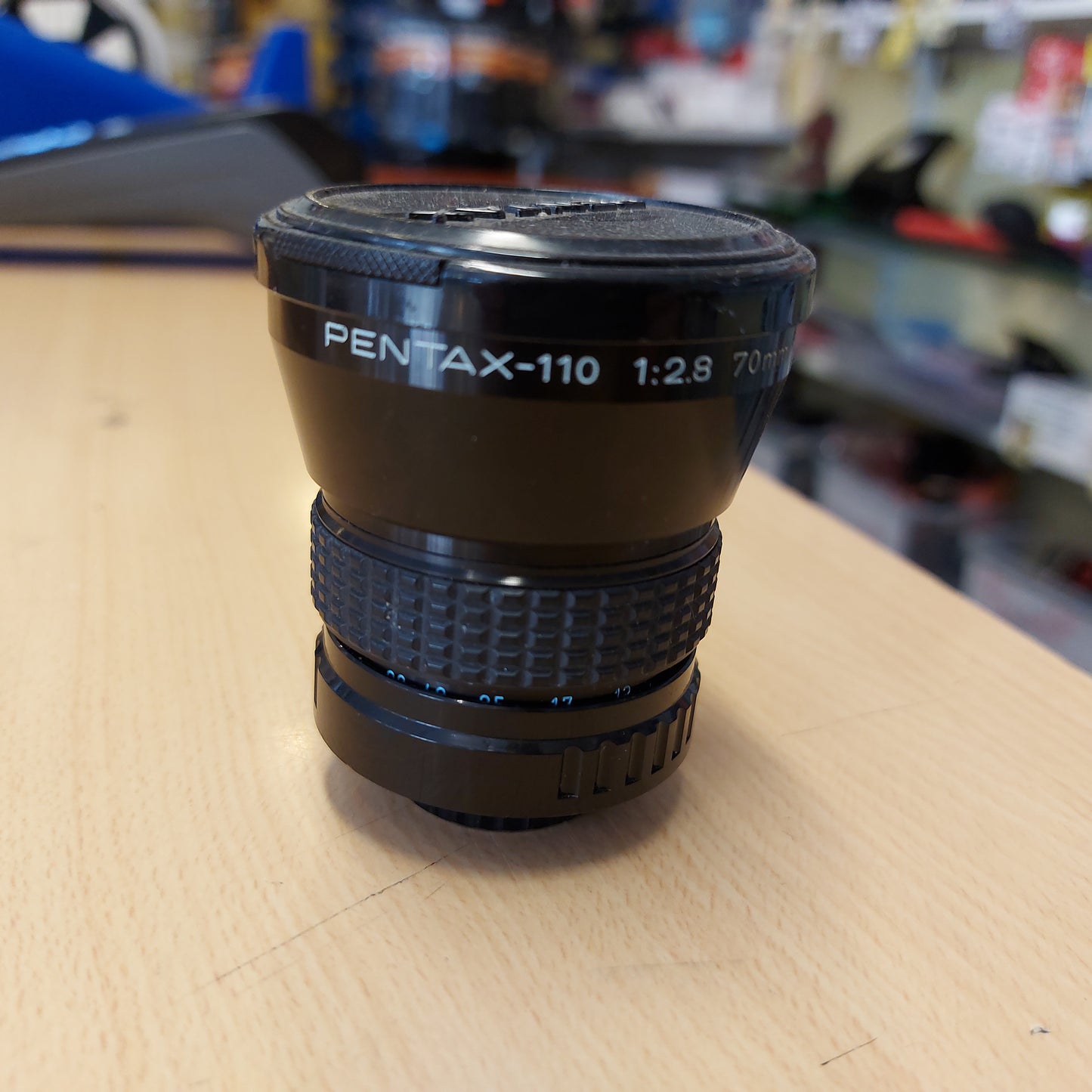 Pentax 70mm f/2.8 110 format Prime Lens