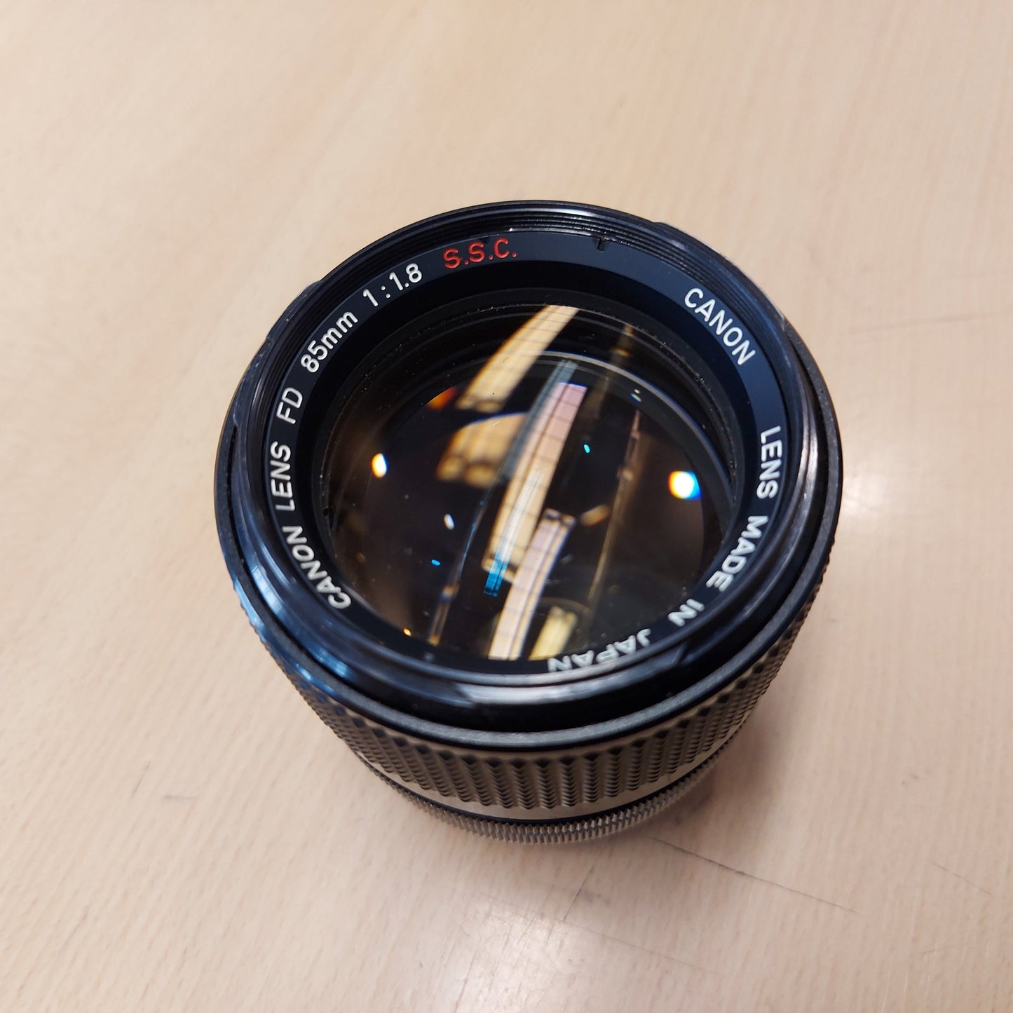 Canon 85mm f/1.8 FD SSC