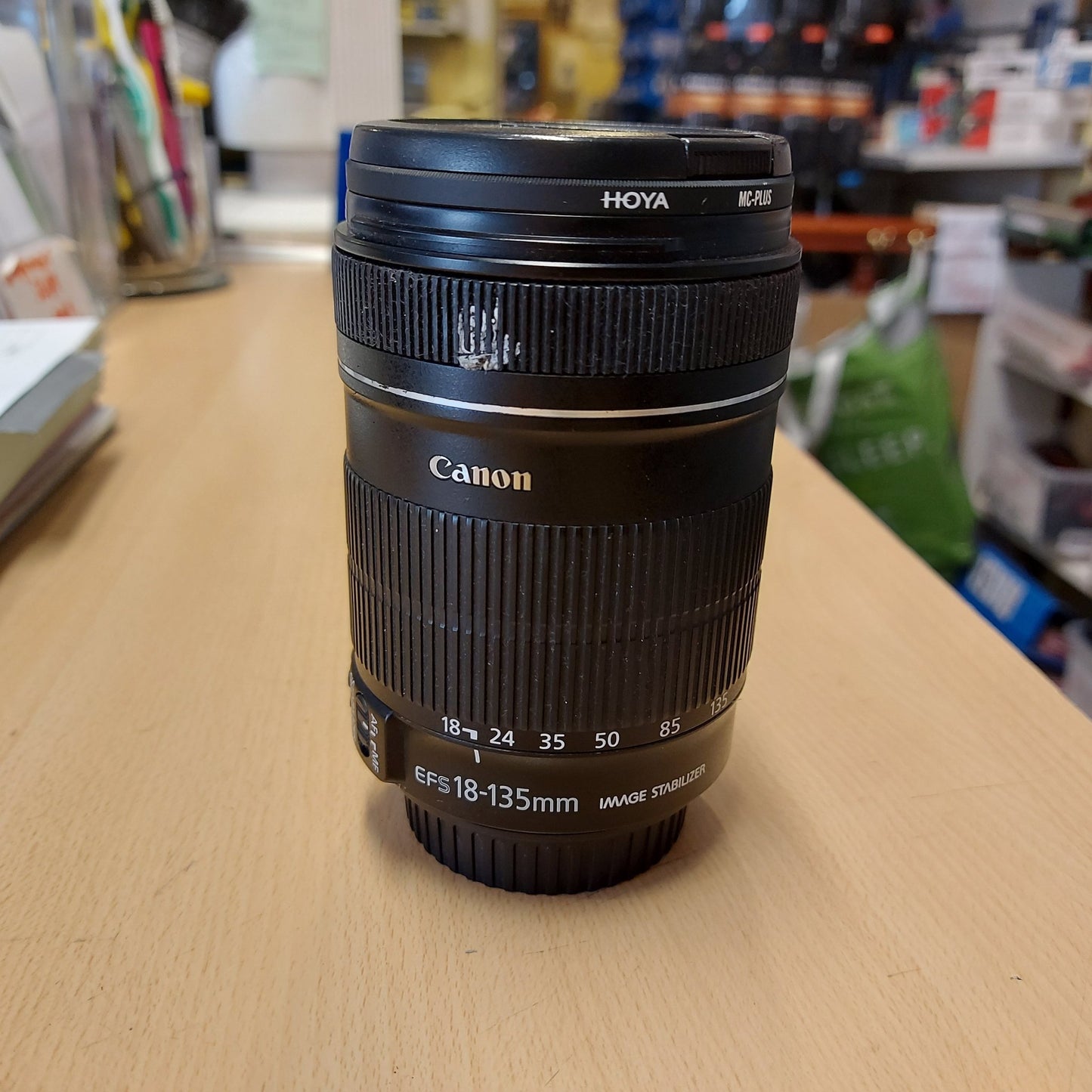 Canon 18-135mm EF-S IS Image Stabilized.