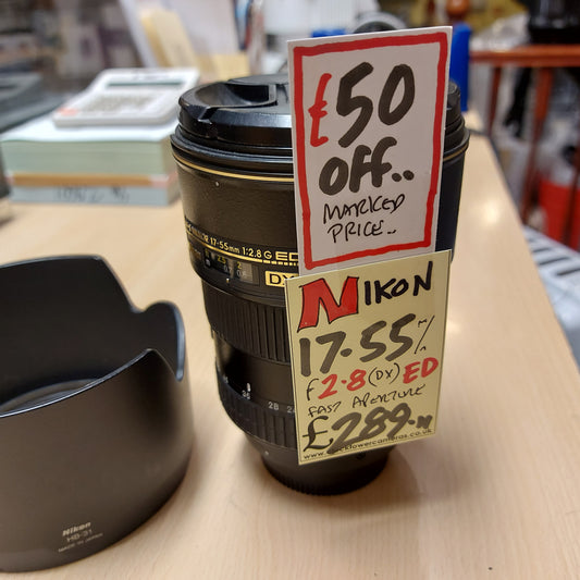 Nikon 17-55mm f/2.8 ED DX (Special Offer)