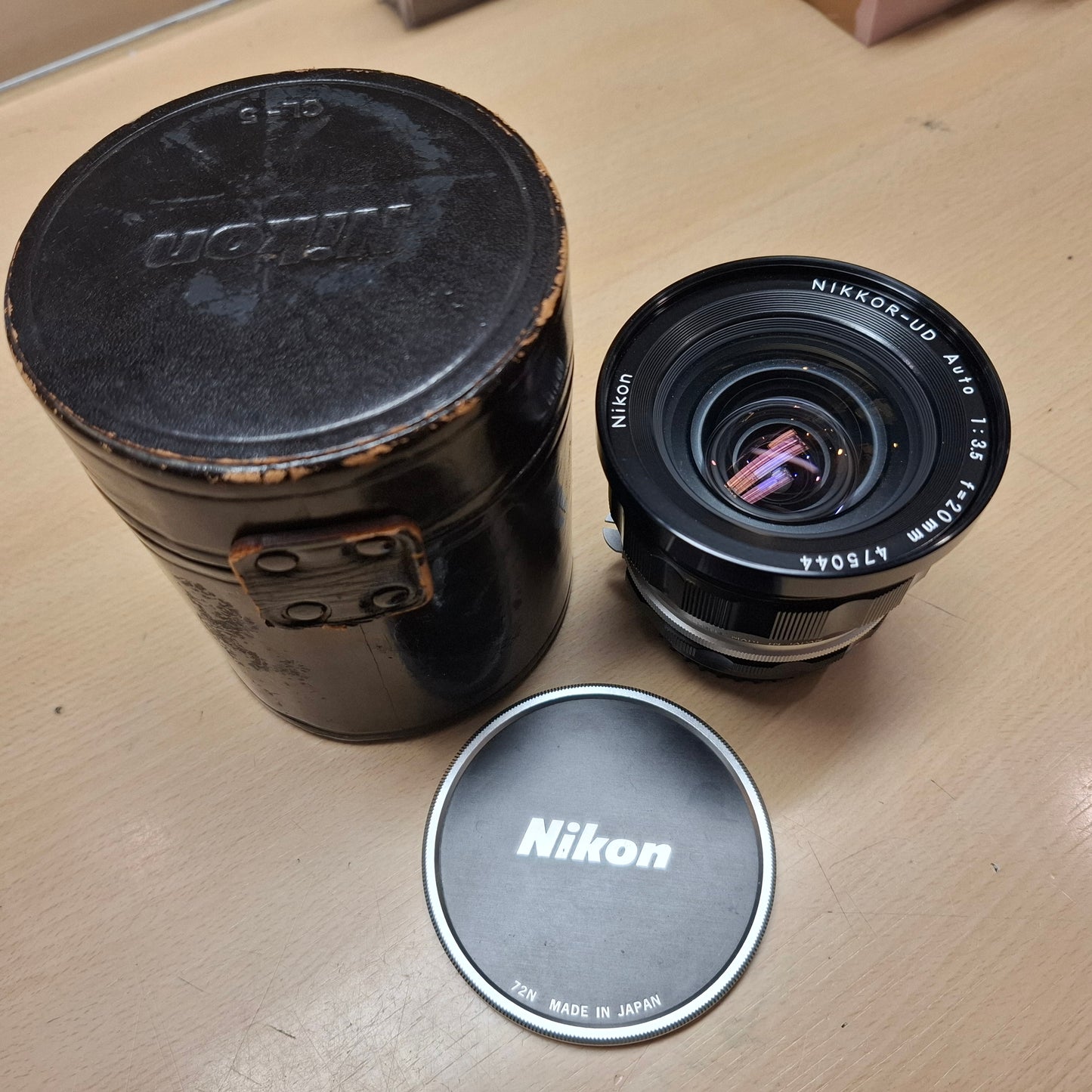 Nikon 20mm f/3.5 UD - Ai Converted