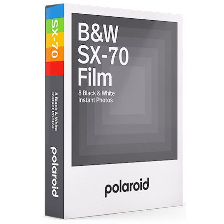 Polaroid SX-70 Black & White Film (8 shots)